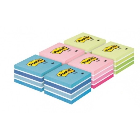 3M 2028X6 quaderno per scrivere 450 fogli Blu, Verde, Rosa (7100321804)