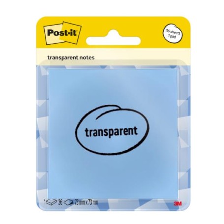 POST-IT TRANSPARENT WASHED DENIMBLU (7100394509)