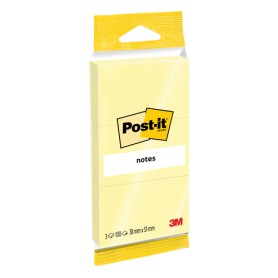 Post-It Foglietti ® Mini - giallo Canary™ 38 mm x 51 mm - 3 × 100 fogli. Gli originali! (7100172242)
