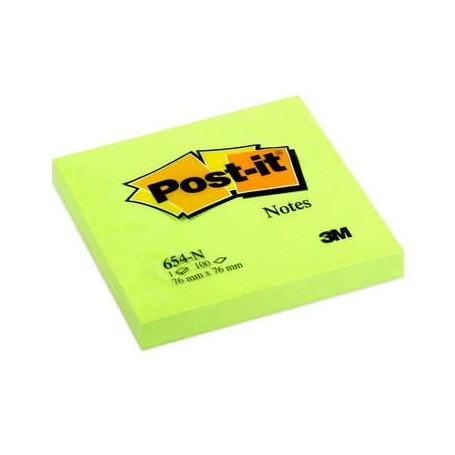 3M 654-NG pouch autoadesiva Quadrato Verde 100 fogli Autoadesivo (7100177477)