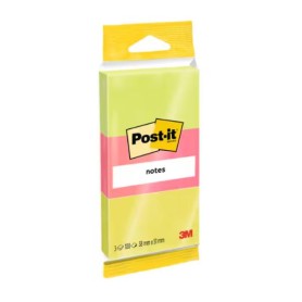 CF3 POST-IT 38X51MM NEON - BLISTER (7100172319)
