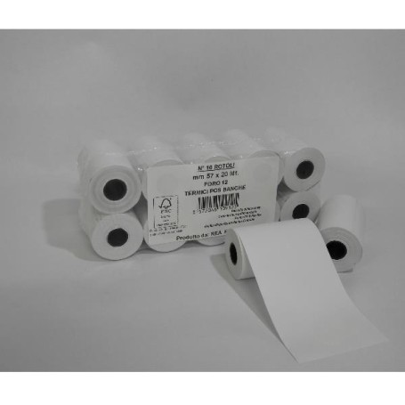 CF10 ROTOLI POS/CRED TERM5 57MMX20M (ROPOS57204820)