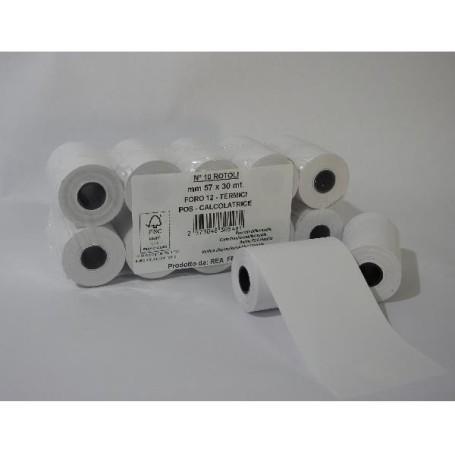 CF10 ROTOLI POS/CRED TERM5 57MMX30M (ROPOS57304830)