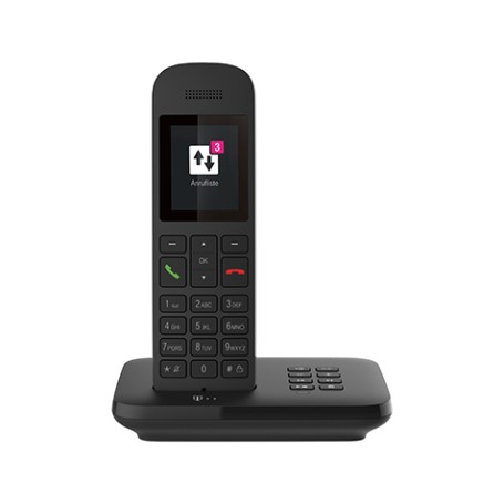 Telekom Sinus A12 Telefono analogico/DECT Nero (40823660)