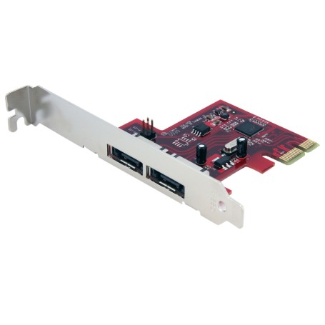 StarTech.com Scheda eSATA Controller PCI Express a 2 porte 6 Gbps, SATA (PEXESAT32)