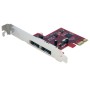 StarTech.com Scheda eSATA Controller PCI Express a 2 porte 6 Gbps, SATA (PEXESAT32)