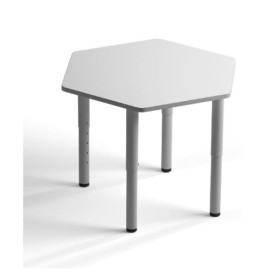 ISOLA ESAGONALE PEZ. CERT. H76 CM (STDESKC-64-76W)