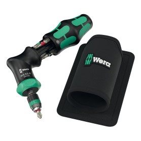 Wera Kraftform Kompakt Pistol RA-R 1 Cacciavite con punte multiple (05051535001)