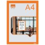 Nobo 1915695 cornice magnetica A4 Arancione