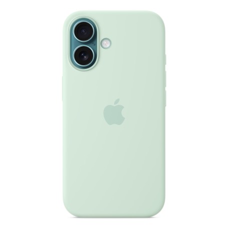 Apple Custodia MagSafe in silicone per iPhone 16 – Acquamarina (MDGP4ZM/A)