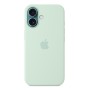 Apple Custodia MagSafe in silicone per iPhone 16 – Acquamarina (MDGP4ZM/A)