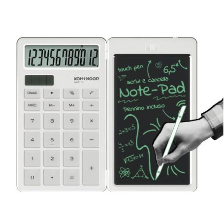 CALCOLATRICE 12 DIGIT CON LCD (NDS2101)