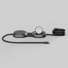 Zens Wireless Ladekabel Pro3 Qi2 + Watch schwarz (ZECC07B/00)
