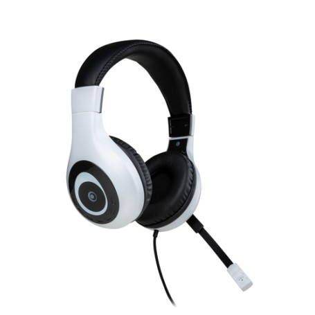 Bigben Interactive Wired Stereo Gaming Headset V1 Cuffie Cablato A Padiglione Nero, Bianco (PS5HEADSETV1WHITE)