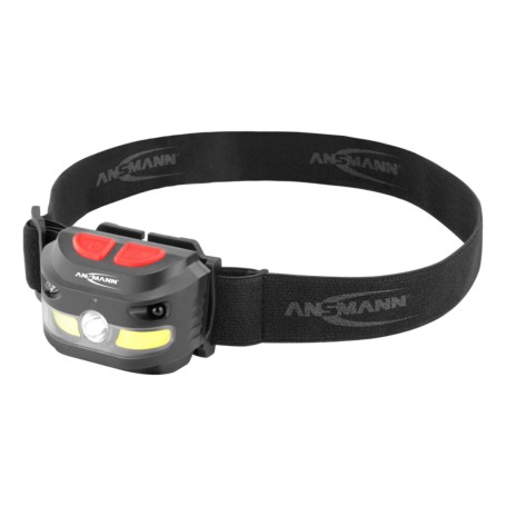 Ansmann HD250RS Nero Torcia a fascia COB LED (1600-0224)