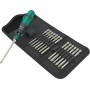 Kraftform Kompakt 838 RA-R M Set 1, mit Ratschenfunktion (schwarz/grn, 1/4", 15-teilig) (05051061001)