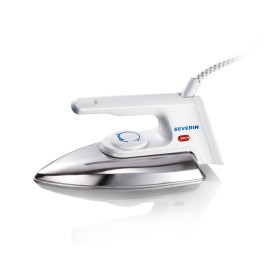 Severin BA 3211 Ferro da stiro a secco e a vapore 1000 W Blu, Argento (BA3211)