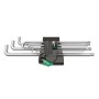Wera 05073594001 chiave esagonale Set di chiavi esagonali a L Metrico/imperiale 9 pz