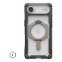 Urban Armor Gear 114525113136 custodia per cellulare 16,5 cm (6.5") Cover Cenere, Titanio, Trasparente