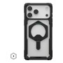 Urban Armor Gear 11452811404G custodia per cellulare 17,5 cm (6.9") Cover Nero, Trasparente