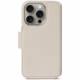 Decoded D24IPO15PMDW5CY custodia per cellulare 17 cm (6.7") Custodia a borsellino Beige