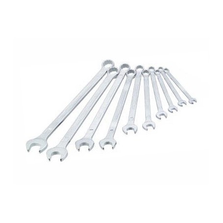 Ring-Maulschlssel-Satz 600LG/10, 10-teilig (verchromt, lang)