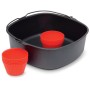 Philips HD9945/01 accessorio per friggitrice Nero, Rosso (HD9945/01)