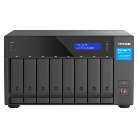 QNAP TVS-h874 NAS Tower Intel® Core™ i7 32 GB DDR4 0 TB QuTS hero Nero (TVS-h874-i7-32G)