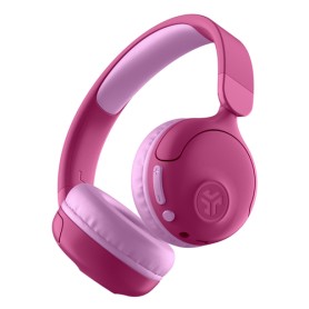 JLab JBuddies Pop Auricolare Con cavo e senza cavo A Padiglione Musica e Chiamate USB tipo-C Bluetooth Rosa (IEUHBKJPOPRPNK122)