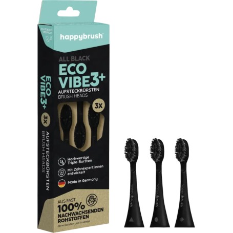 ECO VIBE 3 Aufsteckbrsten (schwarz) (HAV3DEAB)