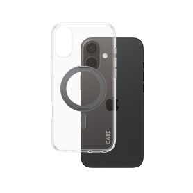 PanzerGlass CARE by PG BLK Kick/MagS iPhone16 6.7 custodia per cellulare Cover Trasparente (1323)