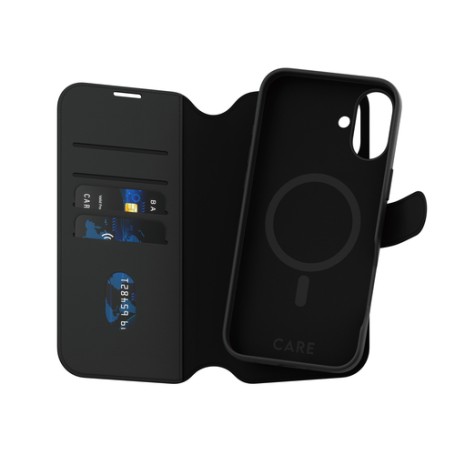 PanzerGlass CARE by PG Tango 2in1 wall iPhone16 6.7 custodia per cellulare Cover Nero (1331)