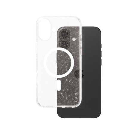 PanzerGlass CARE by PG White MagS iPhone16 6.7 custodia per cellulare Cover Trasparente (1343)