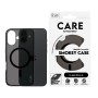 PanzerGlass CARE by PG Smokey w. MagS iPhone16 6.1 custodia per cellulare Cover Nero (1349)