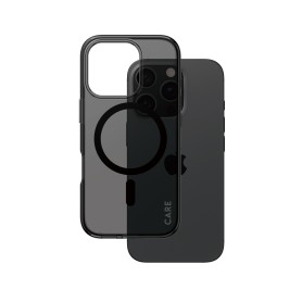 PanzerGlass CARE by PG Smokey w. MagS iPhone16P 6.3 custodia per cellulare Cover Nero (1350)