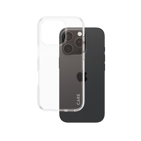 PanzerGlass CARE by PG Transparent iPhone16 6.3 Pro custodia per cellulare Cover Trasparente (1354)