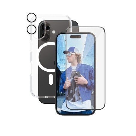 PanzerGlass CARE Flagship 3-in-1 Bundle iPhone 16 (B1337+2861+1285)