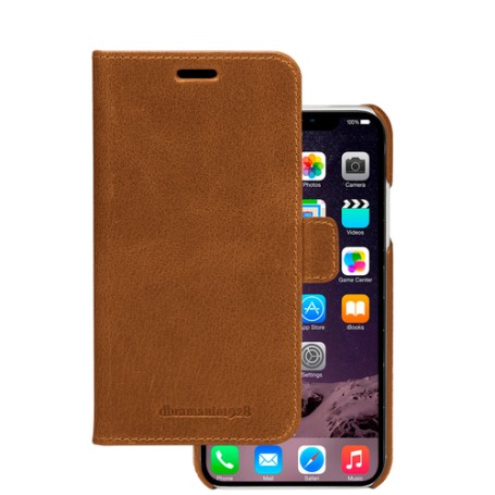 dbramante1928 Lynge custodia per cellulare 15,5 cm (6.1") Custodia a borsellino Marrone chiaro (LYXRGT001106)