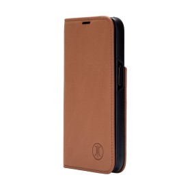 JT BERLIN BookCase Tegel custodia per cellulare 16 cm (6.3") Custodia a libro Colore cognac (11064)