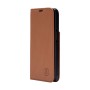 JT BERLIN BookCase Tegel custodia per cellulare 16 cm (6.3") Custodia a libro Colore cognac (11064)