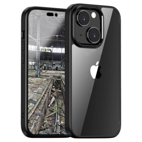 JT BERLIN Pankow Hybrid custodia per cellulare 15,5 cm (6.1") Cover Nero, Trasparente (11094)