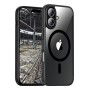 JT BERLIN Pankow Hybrid MagSafe custodia per cellulare 15,5 cm (6.1") Cover Nero, Trasparente (11098)