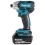 Makita DTS141RTJ avvitatore a batteria 1/4" 3200 Giri/min 40 Nm Nero, Blu 18 V