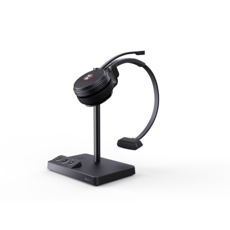 Yealink WH62 Mono UC Auricolare Wireless A Padiglione Ufficio Micro-USB Base di ricarica Nero (WH62MONOUC)