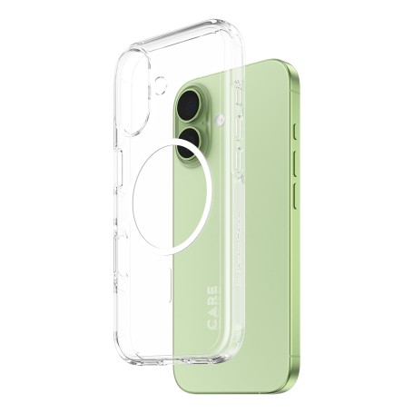 PanzerGlass CARE by ® Flagship Cover Trasparente Urban Explorer con MagSafe Bianco iPhone 17 (CR49224)