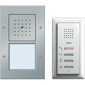 GIRA 049543 - Verkabelt - IP44 - -25 - 70 °C - Aluminium - Weiß - Aluminium - Thermoplast - AC/DC (049543)