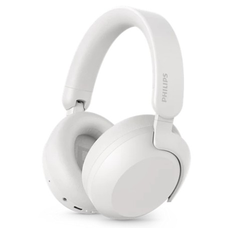 Philips TAH8000EWT/00 cuffia e auricolare Cuffie Wireless A Padiglione Musica e Chiamate USB tipo-C Bluetooth Bianco