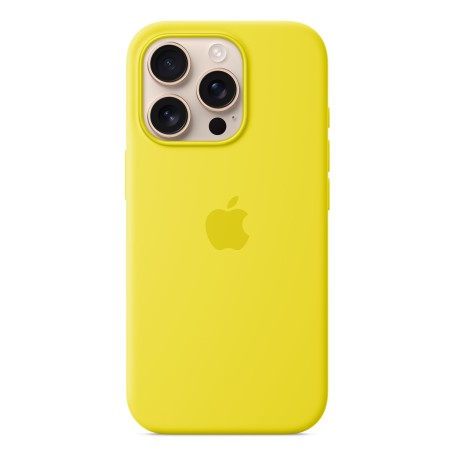 Apple Custodia MagSafe in silicone per iPhone 16 Pro - Giallo carambola (MYYQ3ZM/A)