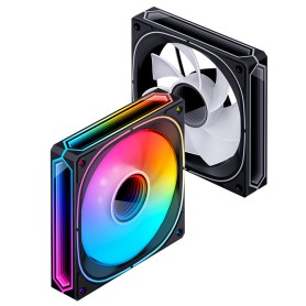 Jonsbo FR-505BR sistema di raffreddamento per computer Case per computer Ventilatore 12 cm Nero, Bianco 1 pz