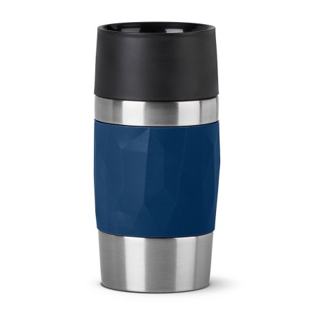 EMSA Travel Mug Compact 300 ml Blu, Acciaio inox (N2160800)